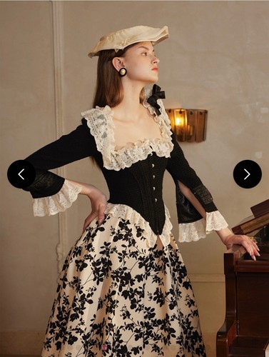 Lacemade swan castle corset - swan,