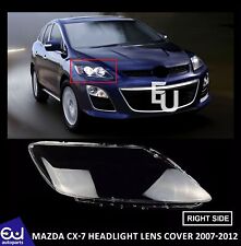 1X FRONT HEADLIGHT LAMPSHADE LENS SHELL COVER CLEAR RIGHT FOR MAZDA CX-7 2007-12