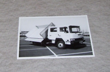 NISSAN EBRO CREWCAB WITH TIPPER BODY BY V W YOUNG GARAGES PRESS PHOTOGRAPH