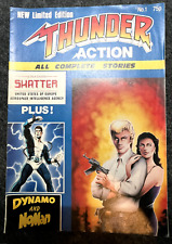 VINTAGE 1986 NEW LIMITED EDITION THUNDER ACTION COMIC No.1 VGC FOR AGE