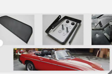 MG MGB CONVERTIBLE wind deflector WINDBREAK WINDSCHOTT 1966 1980 black