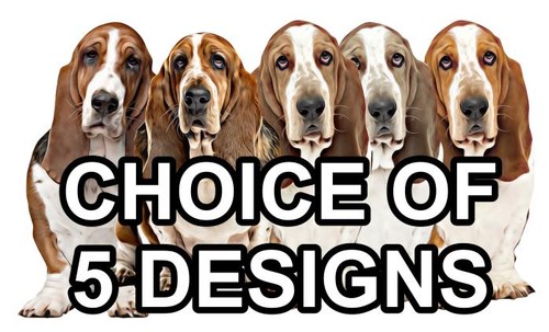 Basset hound self adhesive - hound,