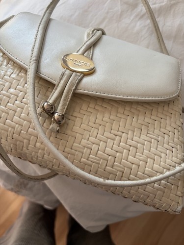 Lancel pre owned vintage bag - lancel,