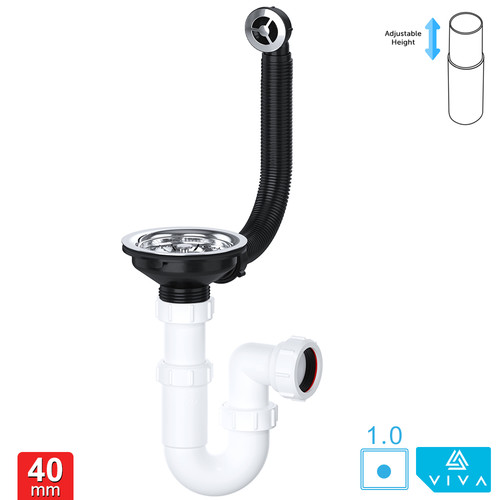 Kitchen sink round overflow - kitchen,