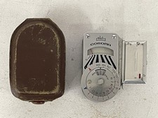 Vintage Walz Corona Light / Exposure Meter In Case - Responds To Lighting Levels