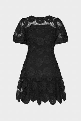 Milly lace black mini - milly,