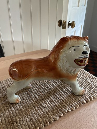 Victorian large lion ornament