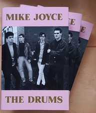 SIGNED The Drums by Mike Joyce. NEW, hardback. Smiths, Morissey, Marr. FREE P+P