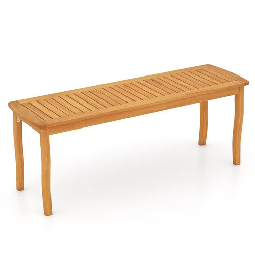 Long acacia wood bench - 48,