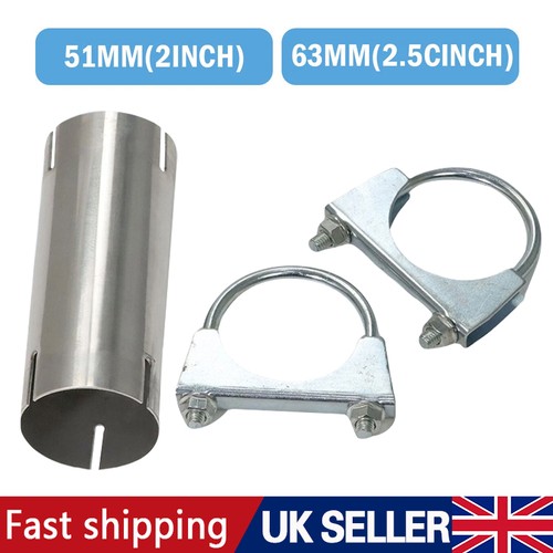 Exhaust pipe joiner 51mm 63mm - exhaust,