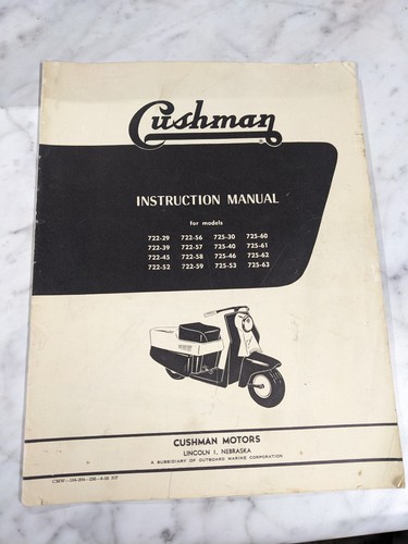 Cushman scooter owner - scooter,