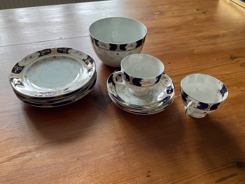 Vintage diamond china - vintage,