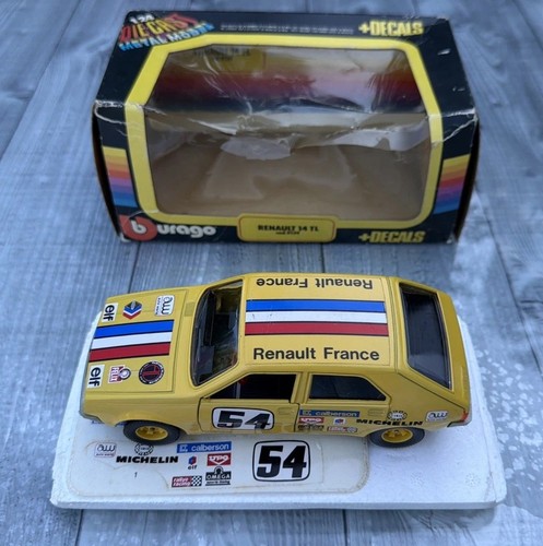 Bburago renault 14tl rally - bburago,