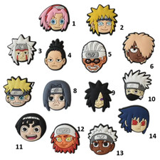 Naruto Anime Croc Charms, Jibbitz, Fast UK Dispatch.