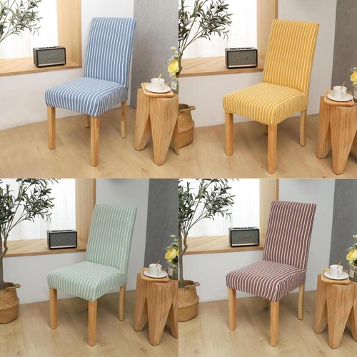 Stripe dining chair covers - stripe,