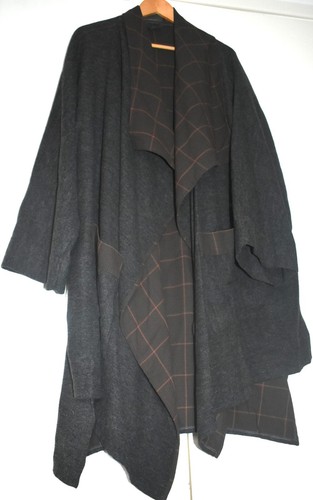 Terry macey size brown check - m,