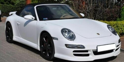 Porsche 911 997 front - front, spoiler