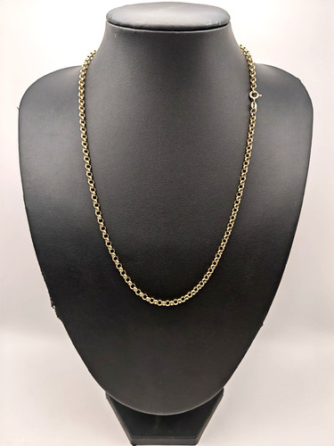 Solid 9ct yellow - yellow, belcher