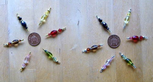 Mini xmas glass baubles - baubles,