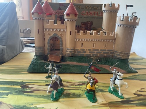 Marx playset castle - playset,
