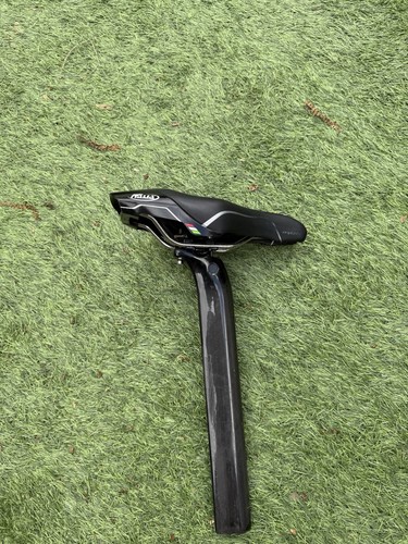 Bike saddle and post - saddle,