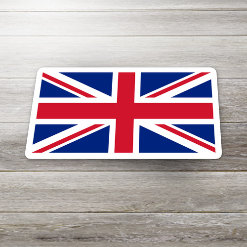 Union jack flag decal - flag,