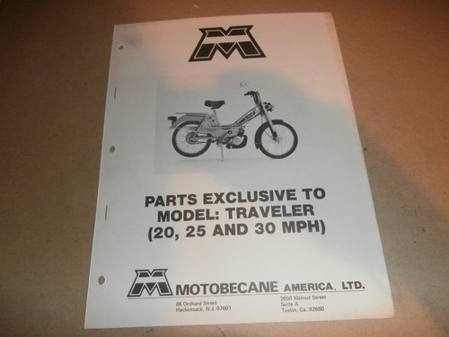 Vintage 1979 motobecane moped - vintage,
