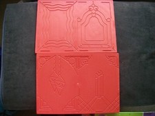 ULTIMATE CHRISTMAS Embossing Board KEEPSAKE Glitter Girls BAUBLES Frame REDUCED