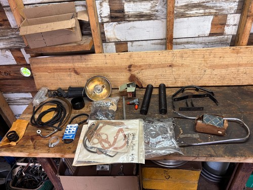 Velocette parts lot fender - lot,
