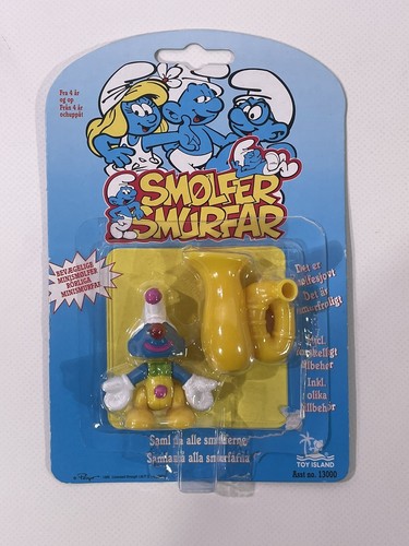 Smurf with tuba - smurf,