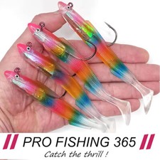 4 x Sandeel Savage sea Fishing
