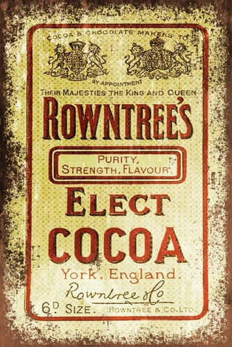Rowntree cocoa chocolate - rowntree's,