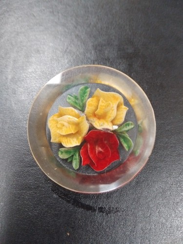 Vintage reverse carved lucite - vintage,