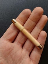 Antique 18k Solid Gold Turned