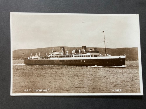 Scottish steamer lochfyne - scottish, "lochfyne"