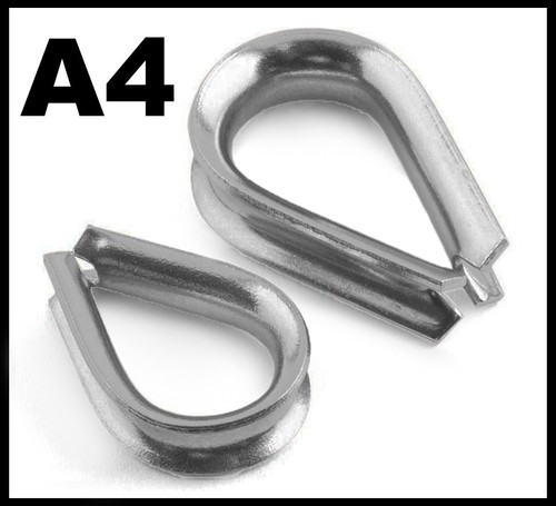 Wire rope thimble clamp - thimble,