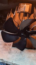 Log Burner Stove Fan 6 Blades