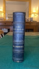 Jahr’s New Manual by C.J. Hempel M.D.. Homeopathic Materia Medica 1859 Antique