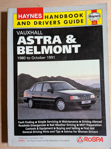 Haynes handbook drivers - handbook, &