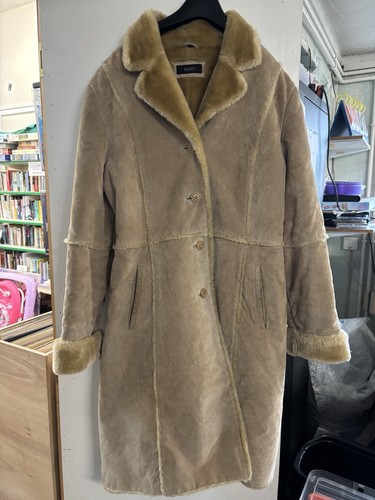 Saki real leather coat winter - coat,