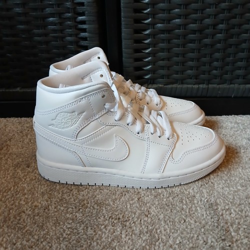 Air jordan mid triple white - mid,