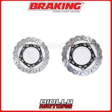 FRONT BRAKE DISC KIT BRAKING YAMAHA MT-07 TRACER ABS 700 2018 - [WAVE FLOT