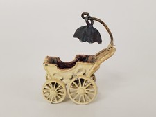 Cast iron baby carriage pram - carriage, /