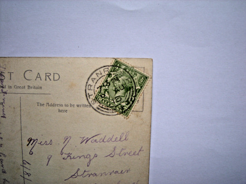 Postmark stranraer - postmark.,
