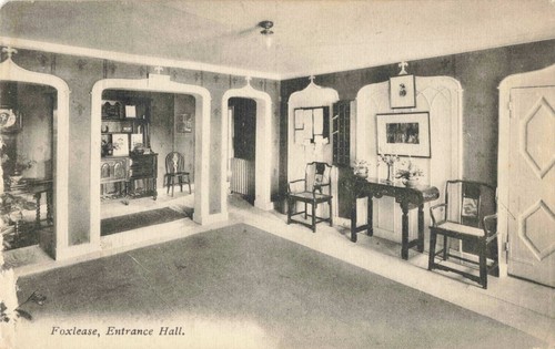 Foxlease entrance hall old - entrance,