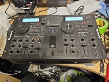 Numark CDMIX Bluetooth twin-drive DJ media player / works - NOT FULLY TESTED. 