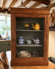 Vintage Oak Countertop Display