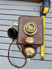 ANTIQUE TELEPHONE RARE VINTAGE UNUSUAL MADE BY PT & EW Ltd British