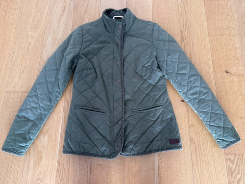 Fat face green padded - face,