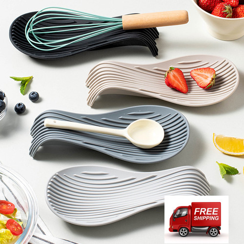 3pcs silicone spoon rest - 1/3pcs,